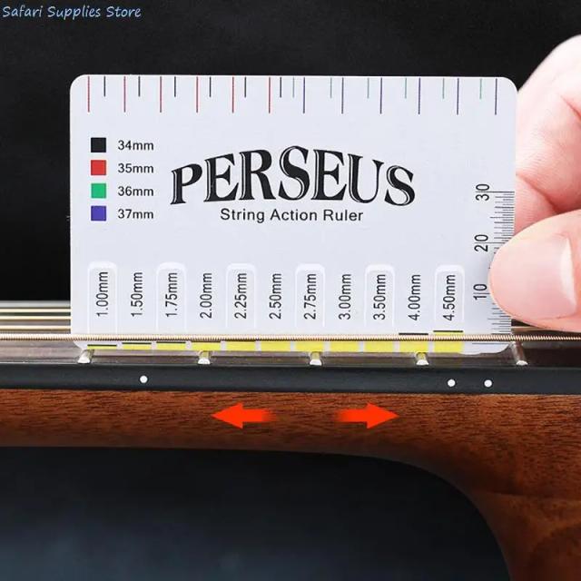 Acessórios de Guitarra: Régua de Calibre para Instrumentos de Cordas Elétricos