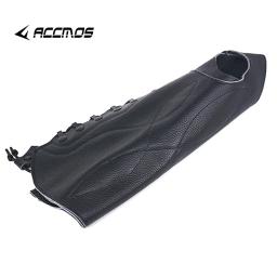 Caça tiro com arco braço guarda couro genuíno acessório de proteção ajustável para a prática cinta segura braçadeira - Image 1