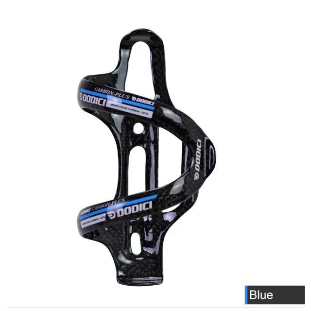 Gaiola de Garrafa Dodici de Fibra de Carbono Ultra Leve para Mountain Bike com Design 3K Padrão Treliçado