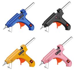 Mini Pistola de Cola de Silicone para Alta Temperatura, 40W, Projetos DIY, Criação Artística, Bastões de Cola, 1-50Pcs, 7mm - Image 1
