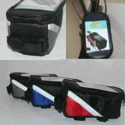 Bolsa universal para ciclismo, acessório à prova d'água para fixação frontal de bicicleta e celular - Image 2