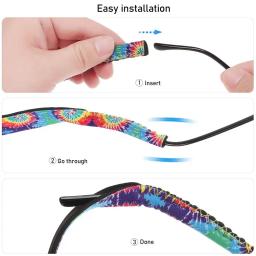 Tiras de óculos de sol ajustáveis, macias e duráveis, neoprene, tira flutuante para óculos, retentor, suporte, cordão, esportes ao ar livre - Image 5