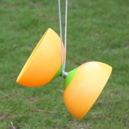 Engraçado chinês YOYO Diabolo Set para Crianças, 3 Rolamentos De Embreagem, Varas De Metal, Saco De Cordas, Brinquedos - Image 4