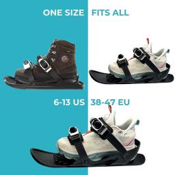 Mini patins portáteis para neve, Snowboard de neve único para todos os tipos de esqui, estilo novo, 2021 - Image 5
