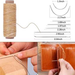 Miusie prático artesanato de couro ferramenta de costura punch kit cortador escultura trabalho costura leathercraft conjunto ferramentas para iniciante - Image 2