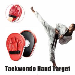 Kit de esteira engrossada boxe vermelho para treinamento de karatê, luta karatê, boxe concentrado, gol Sanda, boxe sparring saco, luvas de cinco dedos - Image 1