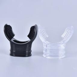 Bocal de mergulho silicone macio mergulho subaquático snorkel tubo respiração bocal regulador acessórios natação - Image 5