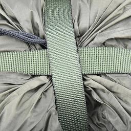 Mochila de compressão à prova d'água, saco de dormir externo/acampamento, conveniente, de nylon, com cordão para escalada e viagem - Image 4
