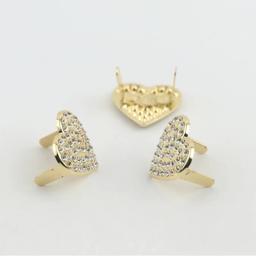 Fecho em metal para sapatos, 2 peças, forma de coração, strass, fivela, prendedor para calçados, hardware, couro, artesanato, acessórios - Image 4