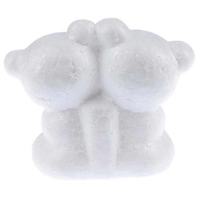 Bola de Isopor Branca para Artesanato: Ideal para Decoração de Natal, Festas e Casamentos - Suprimentos Criativos e Presentes DIY