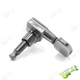 1 conjunto de acessórios e peças de corda de violão 3l 3r, ajuste de cordas com 90 ângulos, cabeças de máquina, para guitarra cromada, dourada e preta - Image 5