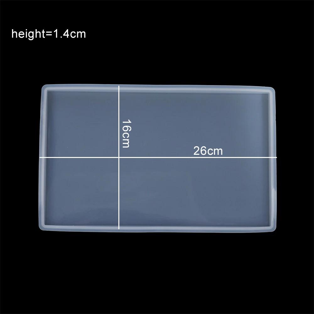 Forma de bandeja de frutas, molde de silicone epóxi para chá, base de resina para artesanato faça você mesmo, moldes de fundição de jóias - Image 1
