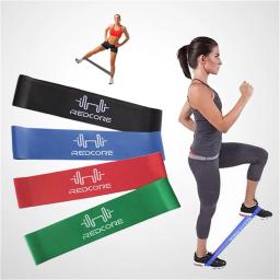 Faixa elástica de resistência, para treinamento, exercícios de tensão, ioga, pilates, fitness, equipamento - Image 4