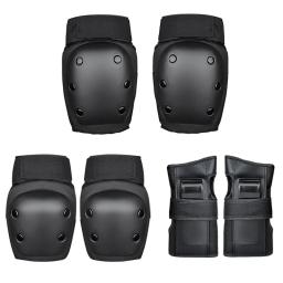 Protetor para cotovelo e pulso, infantil adulto, protetor para esportes ao ar livre, em linha, ciclismo, skateboard s m l 6 peças - Image 3
