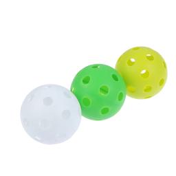 1pc floorball vara bola pvc plástico macio bolas de beisebol esporte prática de treinamento de beisebol de plástico prática de hóquei no gelo bola - Image 2