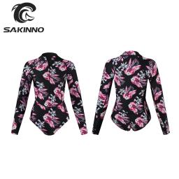 Roupa de mergulho de neoprene para mergulho, 2mm, manga longa, estampa frontal com zíper - Image 3