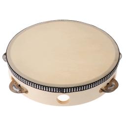 Instrumento musical de percussão para crianças, tamborim 8 tamanhos para festa de casamento - Image 1