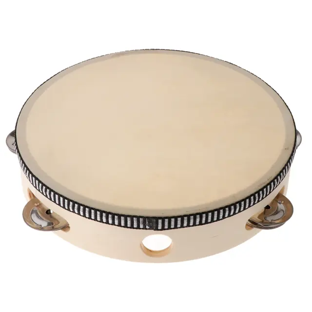Tamborim Infantil de Percussão em 8 Tamanhos para Festas e Casamentos