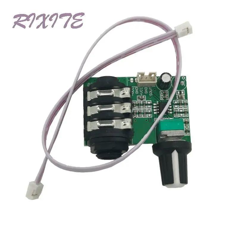 Alta Impedância Preamplifier Board, instrumento de guitarra, Preamp, pré-amplificador, Op Amp, TL072 - Image 1