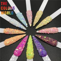 Arte para unhas, decoração de unhas com glitter perolado, rígida e brilhante, acessórios para arte de unhas - Image 1