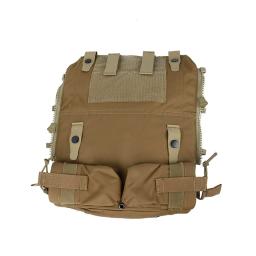 Colete tático Airsoft com zíper, painel traseiro, TMC3189, 2.0, 2024 - Image 2