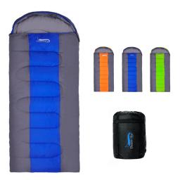 Deserto & raposa quente sacos de dormir para acampamento 4 estações adulto crianças saco de dormir caminhadas mochila viagem com saco de compressão - Image 1