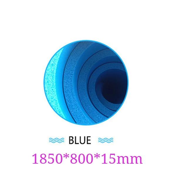 Tapete de Yoga Antiderrapante com Marcações de Posição - 185x80x1,5cm para Ginástica, Pilates e Exercícios Esportivos