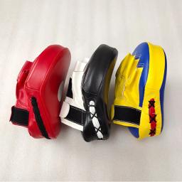 Saco De Boxe Curvo para Adultos e Crianças, Equipamento De Boxe, Sacos De Perfuração Para Taekwondo, Muay Thai, Karatê, PU Training Paws Pads, 1 Pc, 2Pcs - Image 5