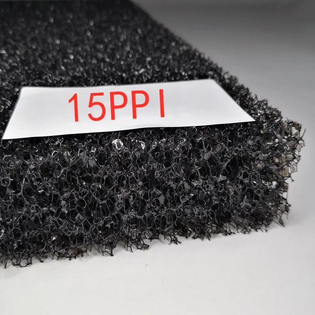 Espuma de Filtração para Aquários em Vários Tamanhos - Esponja Bioquímica Durável, Pad Skimmer Preto, Alta Performance e Longa Durabilidade