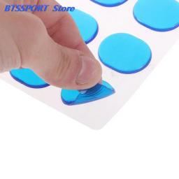 Silicone Tambor Amortecedor Gel Pads, Bateria Silenciador, Tone Control, Percussão Instrument Acessórios, Folha Peças, 6pcs - Image 5