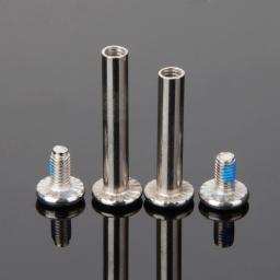 Eixo Patins Peças para Criança, Masculino e Feminino Parafusos para Criança, Criança, Adulto, Patinação Livre, Roda de Patins Inline, 6mm x 31mm, 36mm de diâmetro, 10Pcs - Image 5