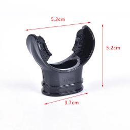 Bocal de mergulho silicone macio mergulho subaquático snorkel tubo respiração bocal regulador acessórios natação - Image 6