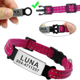Tags personalizadas do animal de estimação do silicone para colares do gato do cão - Image 4