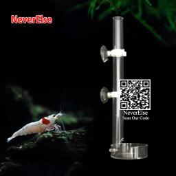 Alimentador Subaquático de Peixes, Alimentador de Aquário, Alimentador de Camarão, Tubo Acrílico, Ventosa, 15cm, 25cm, 35cm, 45cm, 50cm - Image 1