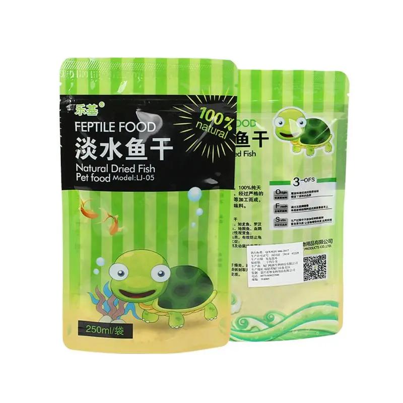 2020 novo 250 ml/saco Tanque de Peixes de Água Doce Peixes Secos Tartaruga Tartarugas Tartaruga Brasileira de Alimentação de Água Para Animais de Estimação Alimentos Suplemento de Cálcio - Image 1