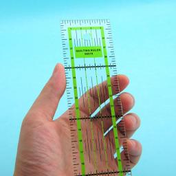 Régua De Costura Com Pés, 5x30cm, Yardstick, Corte E Quilting, Ferramentas DIY, Régua De Desenho, Régua De Desenho, 1PC - Image 1