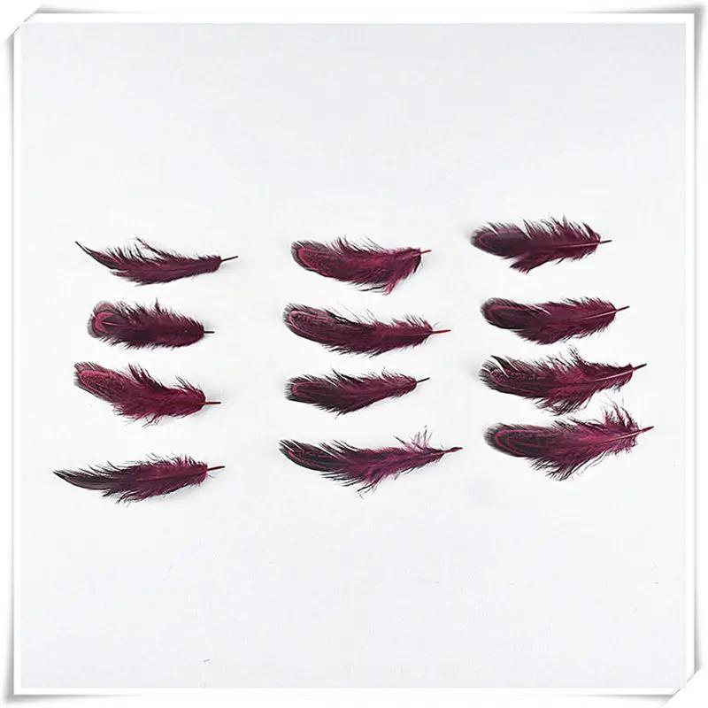20/100 pces faisão penas para artesanato diy marabou penas jóias fazendo decoração de casamento pluma artesanato acessórios 4-8cm - Image 1