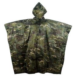 Poncho de camuflagem respirável ao ar livre, Impermeável Tático Selva, Birdwatching, Caminhadas, Caça Ghillie Suit, Viagem Rain Gear - Image 4