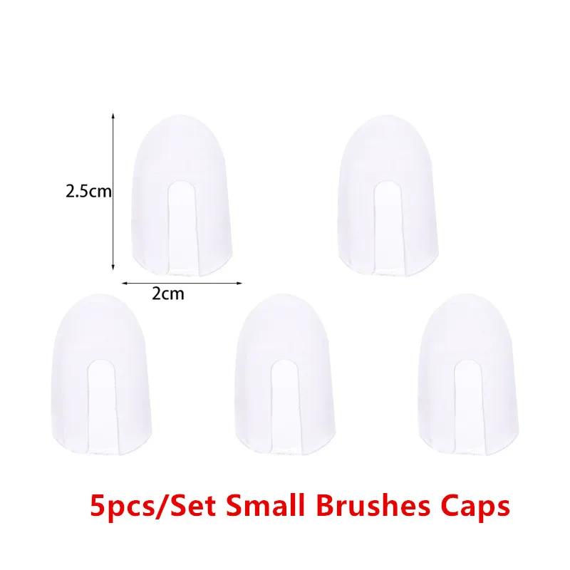 Kit de pincéis de mistura coloridos com tampas, cerdas macias para artesanato, cartão diy, estêncil de plástico, ferramenta de aplicação de tinta de mistura - Image 1