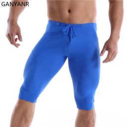 GANYANR-Meias De Corrida Para Homens, Leggings De Compressão, Roupa Esportiva De Ginástica, Basquete Sexy, Skins De Yoga, Shorts Esportivos, Treinamento, Corrida, Leggings Atléticas - Image 2