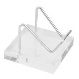 Mineral Fóssil Display Stand Holder, Base Acrílica para Softball, Golfe, Tênis, Beisebol, Esfera Balls, Pedras Display Stand, 1Pc - Image 6
