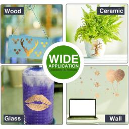 Vinil Ouro Prata e Folha Vermelha para Decoração para Casa, Sinais de Filme, Impresso, Vinil, Meridian Textura, Impresso, Gráficos para Copo, Vidro, DIY - Image 4