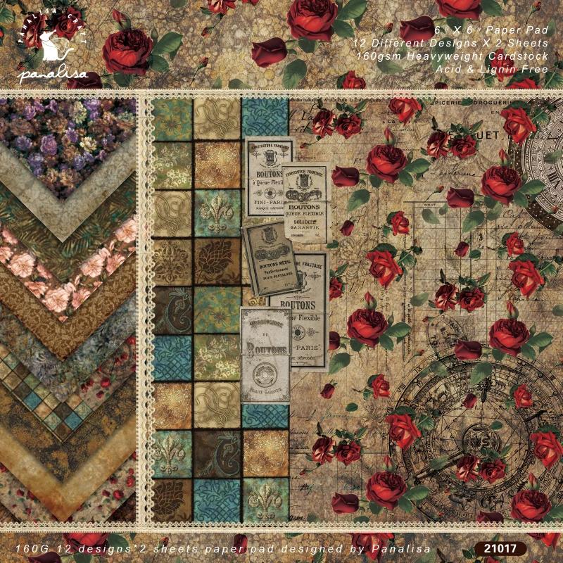 Kscraft 12 folhas de papel para scrapbooking, almofadas para álbum, arte de fundo, cartão de papel para artesanato, faça você mesmo - Image 1