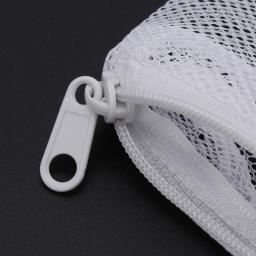 5Pcs Sacos de Filtro Do Tanque de Peixes de Aquário Mídia Filtro de Rede de Malha Sacos com Zíper para Peletizada Carvão Ativo Bio Bolas Anéis de Cerâmica - Image 6