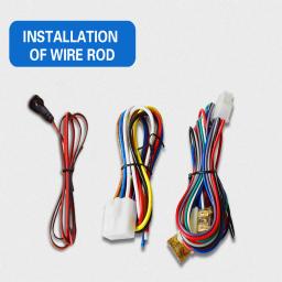Sistema de entrada de controle remoto a bordo, RFID One Key Start, lembrete sonoro e visual, controle para abrir o tronco - Image 6