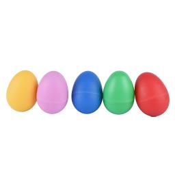 Instrumentos musicais acessórios som colorido ovos agitador maracas percussão vermelho azul amarelo rosa 5 cores - Image 2