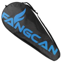 Saco de raquete de tênis treinamento único ombro adulto crianças badminton squash armazenamento bolsa simples durável profissional saco de esportes - Image 3