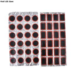 Bicicleta kit de reparo do pneu, remendo de borracha, para pneu, tubo, para ciclismo, moto do motor, não precisa de cola, 24pcs - Image 2