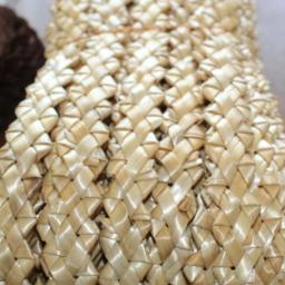 Natural Trigo Straw Weaving Material, Tecelagem Rattan Rope, Home Handmade Artesanato, Knit Repair, Cadeira, Cesta, Mesa, Decoração Móveis, 45 m - Image 5