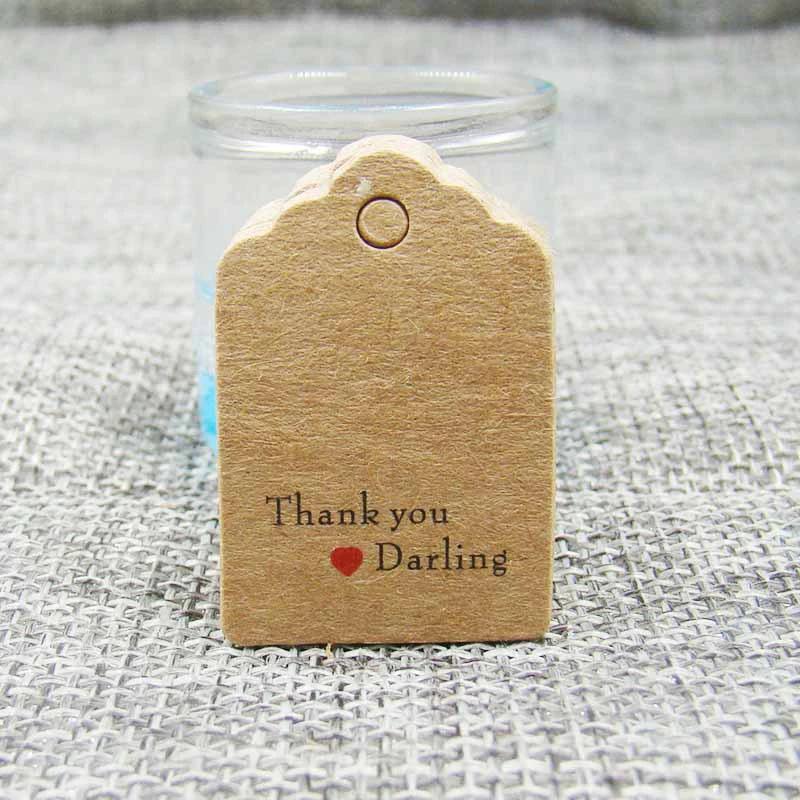 Marrom e Livro Branco Etiqueta de Presente Tag, Handmade Jóias Encantos Tag, Favores Do Casamento Redondo, Biscoitos Tag Decorativo, Multi Bonito, 100Pcs - Image 1